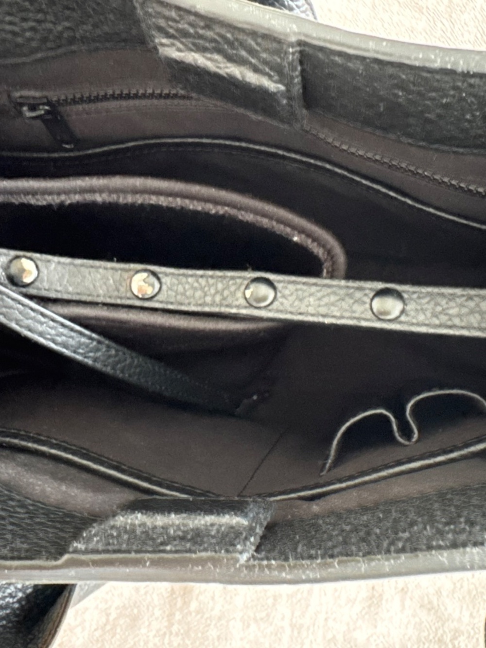 Dagne Dover Tokyo Turnlock Tote $249 – Black Convertible Handbag/Shoulder Bag - Picture 4 of 6